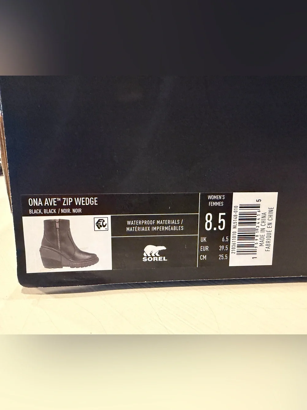 NWT Women’s SOREL Wedge Ankle Boots